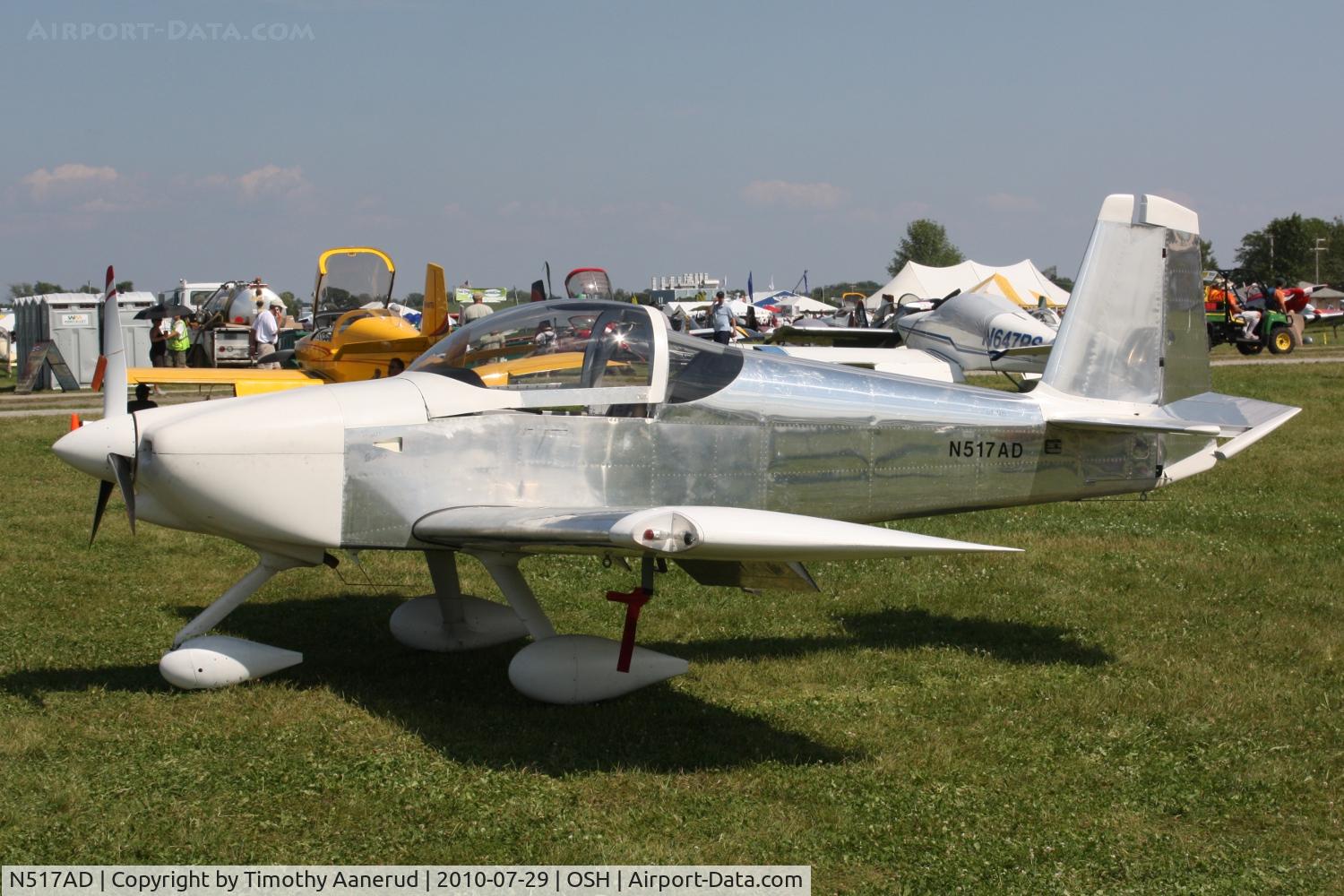 N517AD, Vans RV-7A C/N 001, Buono David D DB-1, c/n: 001.  Looks like an RV-6A