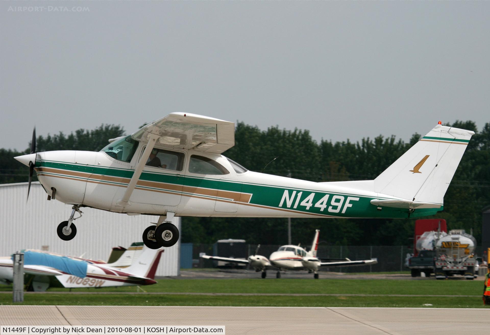 N1449F, 1966 Cessna 172H C/N 17254944, KOSH