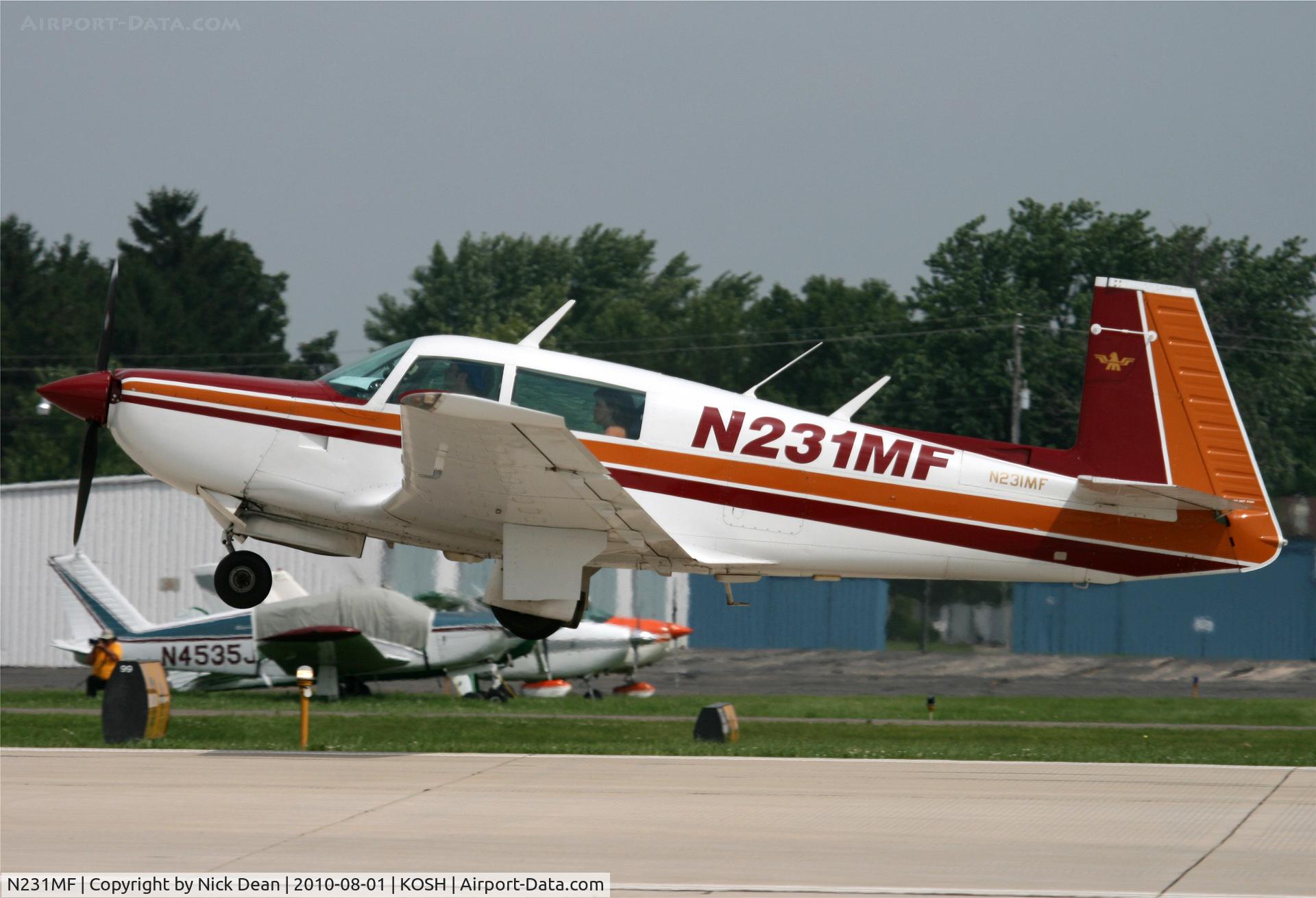 N231MF, 1979 Mooney M20K C/N 25-0077, KOSH