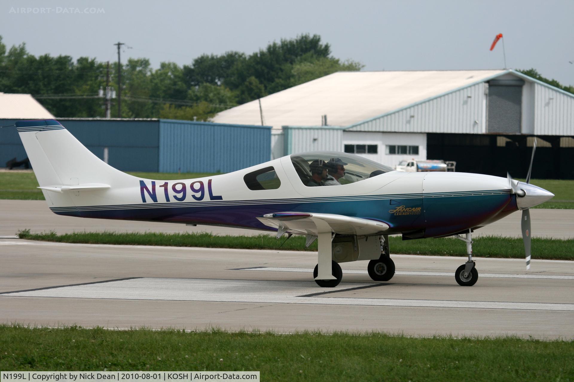 N199L, 1999 Lancair 2000 C/N 2000-001, KOSH