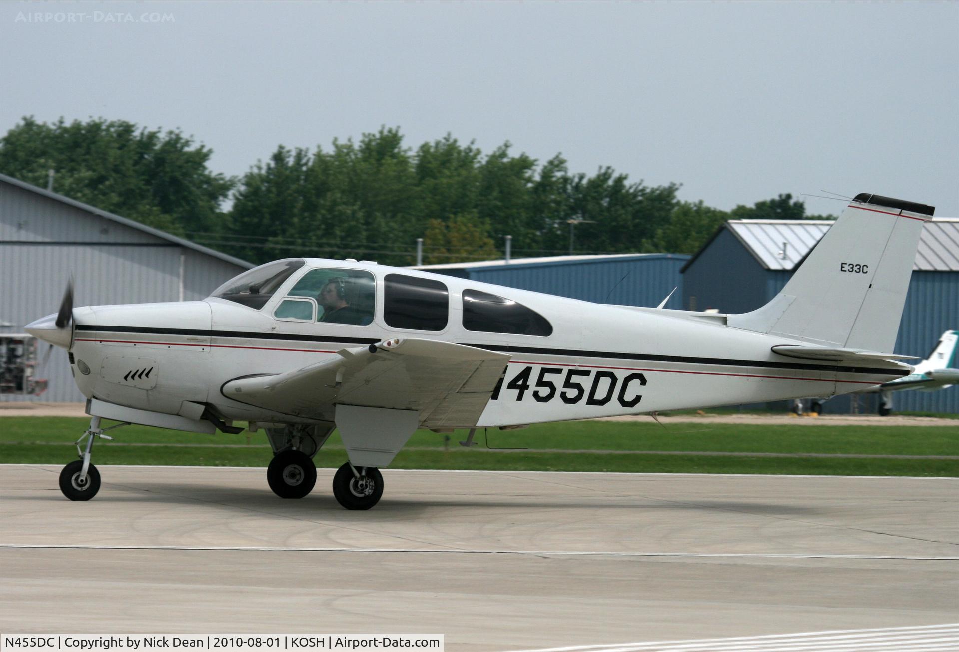 N455DC, 1968 Beech E33C Bonanza C/N CJ-13, KOSH