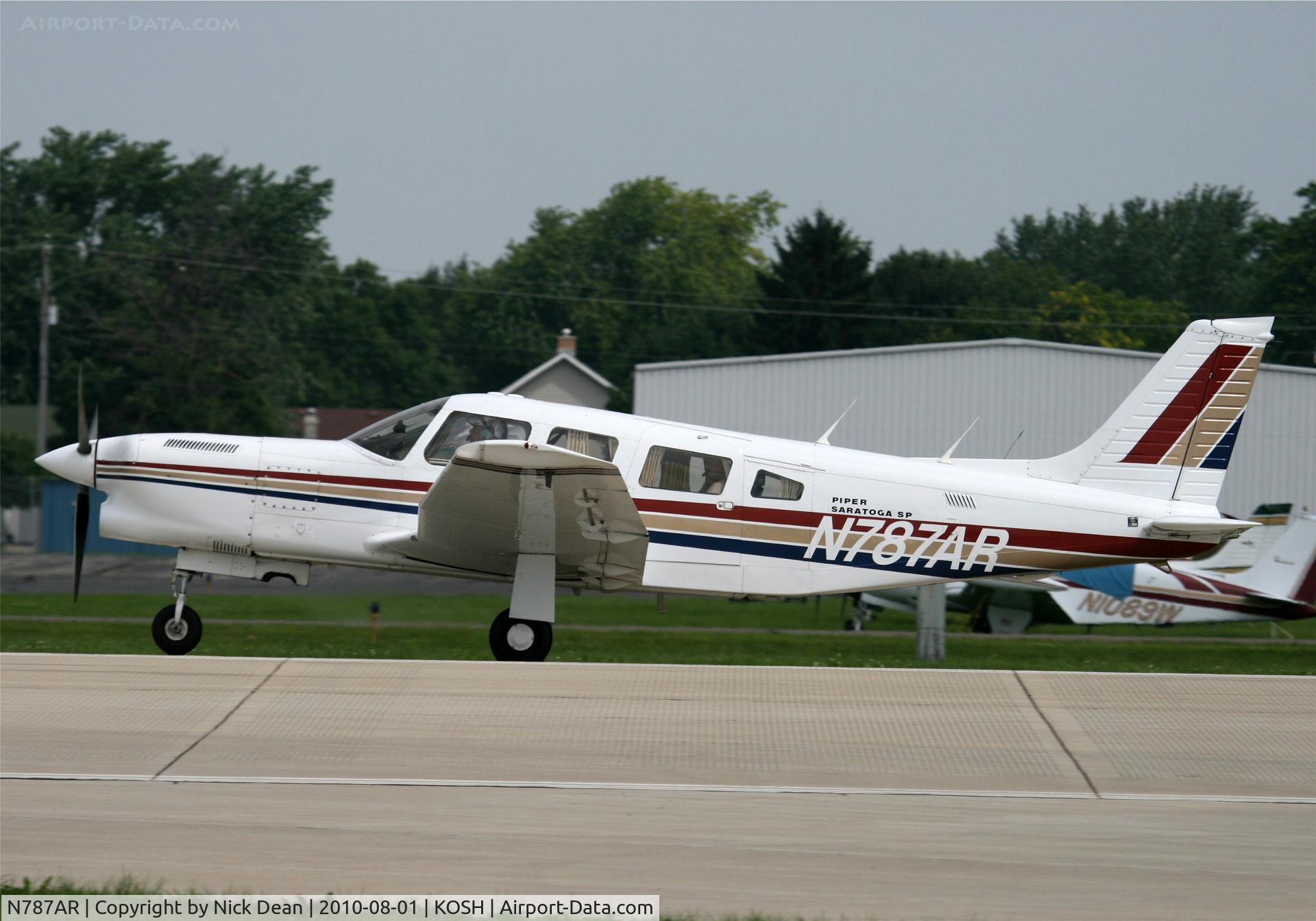 N787AR, 1980 Piper PA-32R-301T Turbo Saratoga C/N 32R-8029083, KOSH