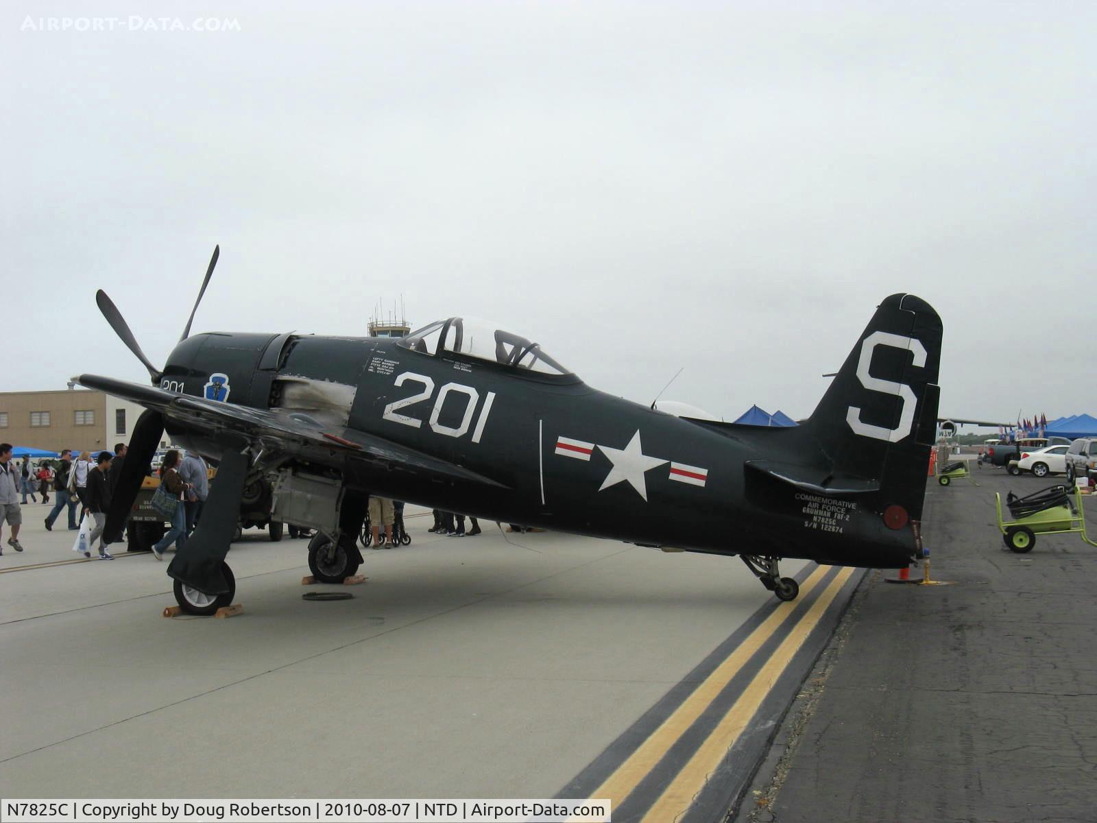 N7825C, 1948 Grumman F8F-2 (G58) Bearcat C/N D.1227, 1948 Grumman F8F-2 BEARCAT, P&W R-2800-34W Double Wasp 18 cylinder radial 2,100 Hp-Bearcat models were last of the Grumman radial engine fighters.