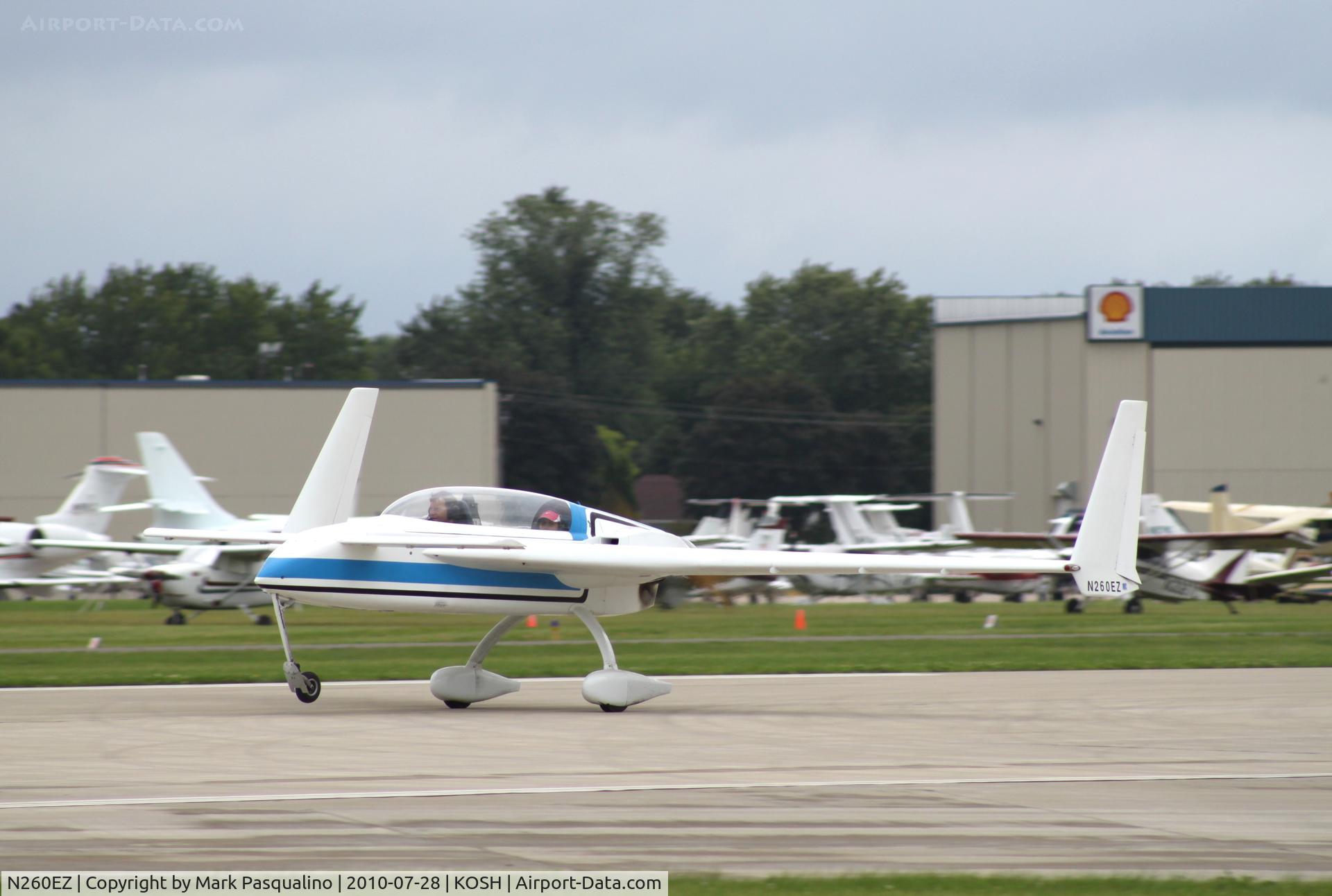 N260EZ, 1991 Rutan Long-EZ C/N 260, LONG EZ