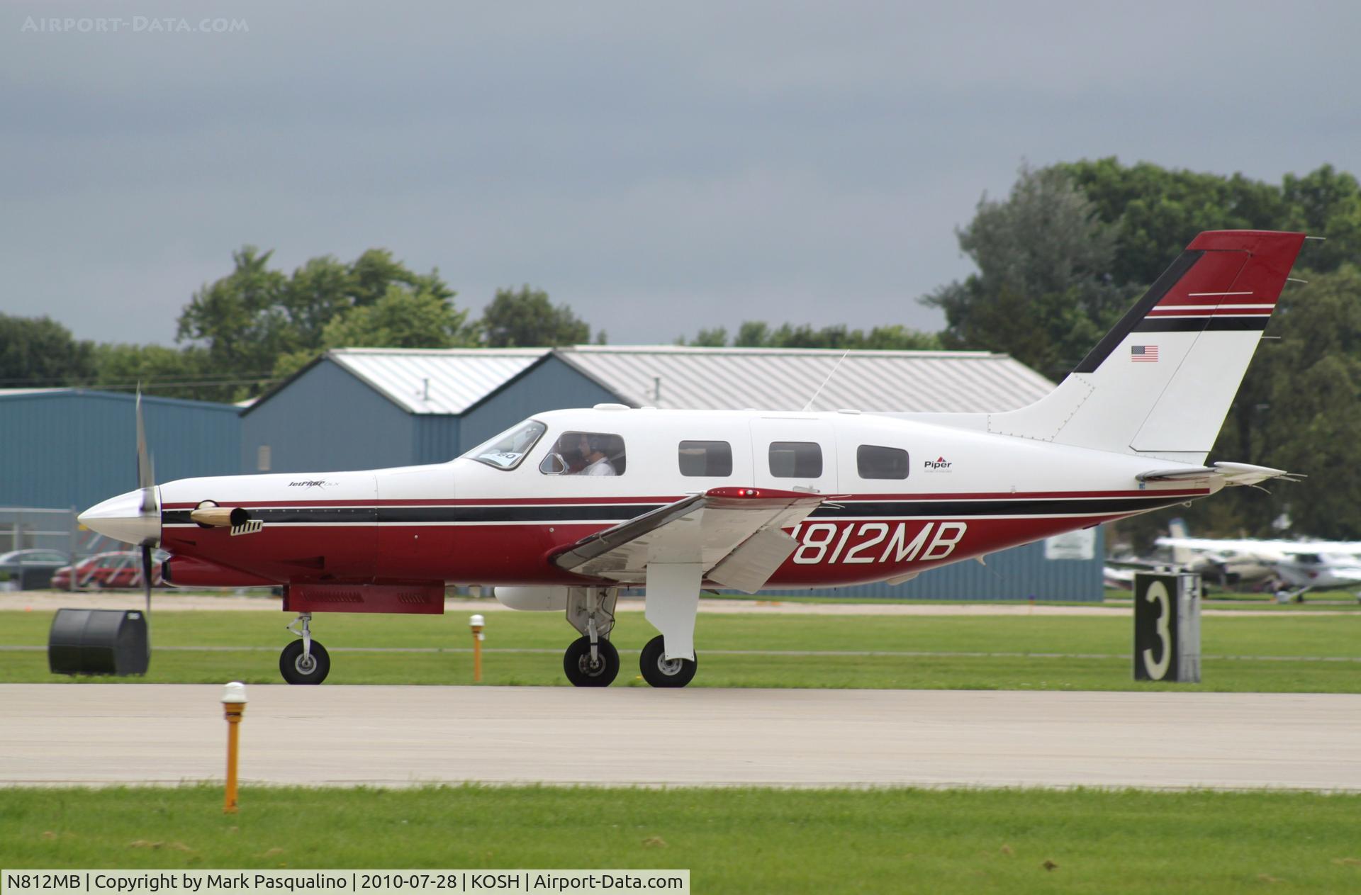N812MB, 1997 Piper PA-46-350P Malibu Mirage C/N 4636111, Piper PA 46-350P