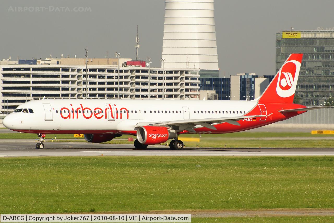 D-ABCG, 2003 Airbus A321-211 C/N 1988, Air Berlin