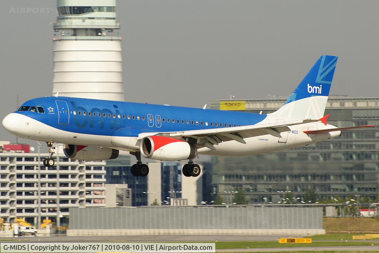 G-MIDS, 2001 Airbus A320-232 C/N 1424, British Midland (BMI)