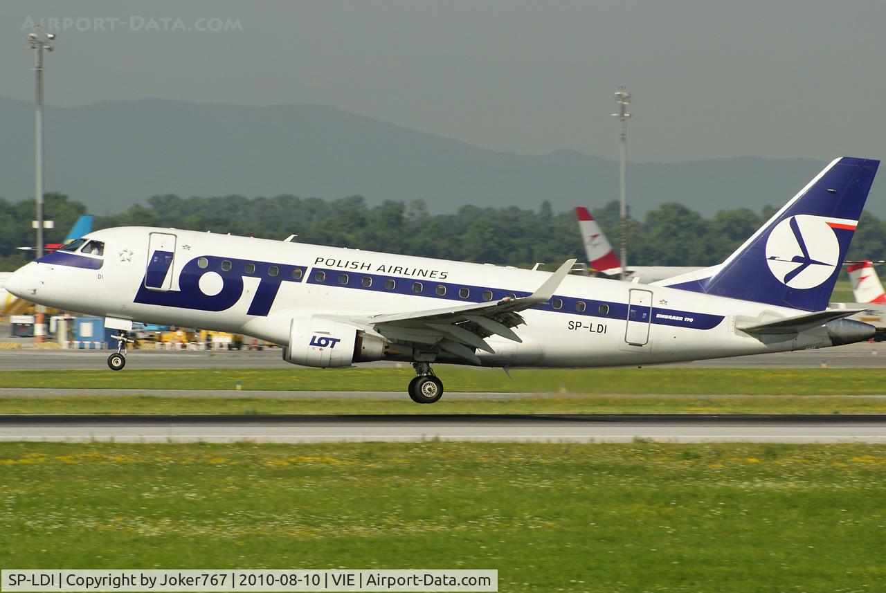 SP-LDI, 2005 Embraer 170LR (ERJ-170-100LR) C/N 17000073, LOT Polish Airlines