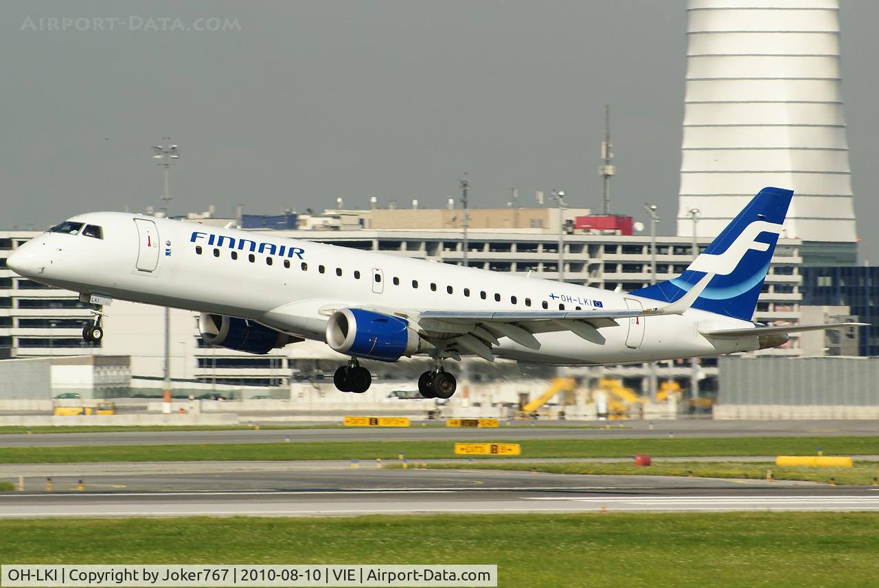 OH-LKI, 2007 Embraer 190AR (ERJ-190-100IGW) C/N 19000117, Finnair