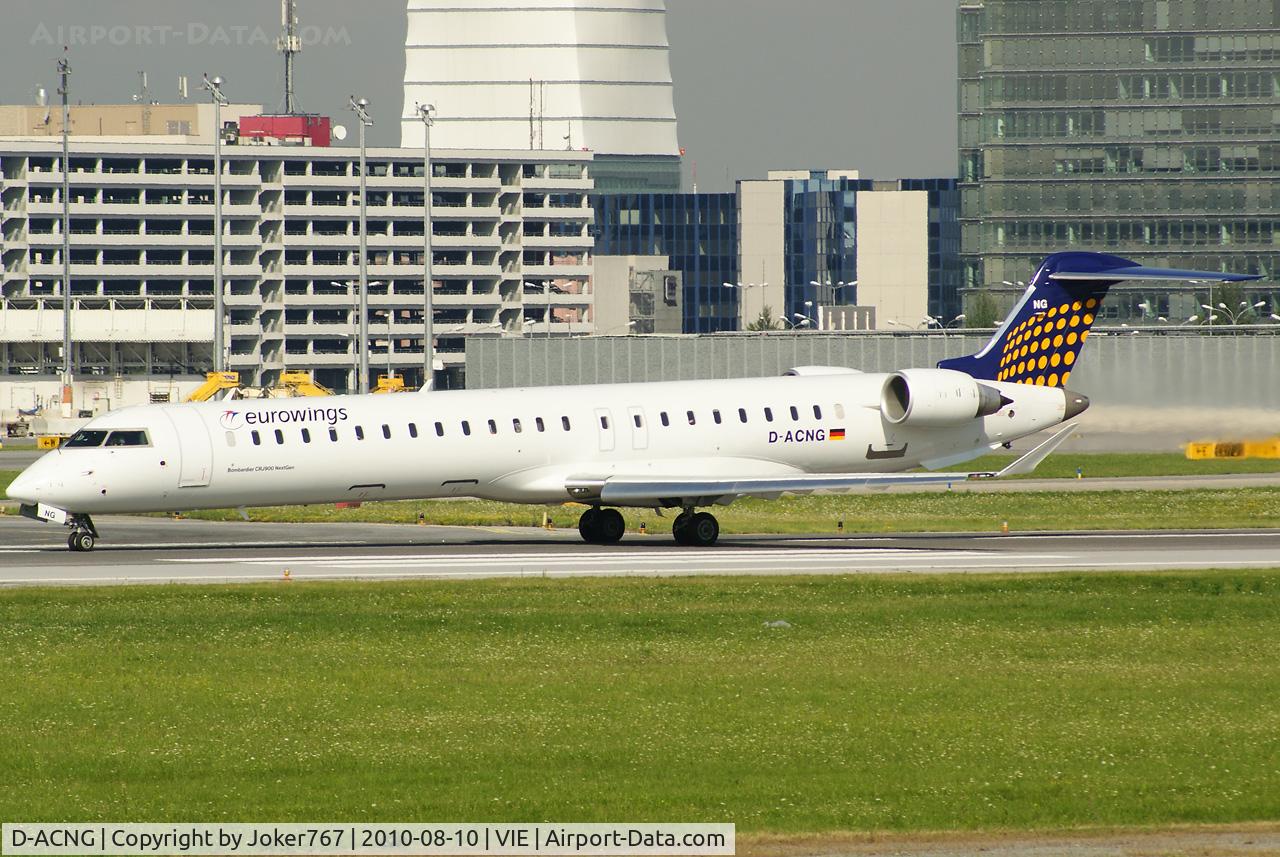 D-ACNH, 2009 Bombardier CRJ-900 NG (CL-600-2D24) C/N 15247, Eurowings
