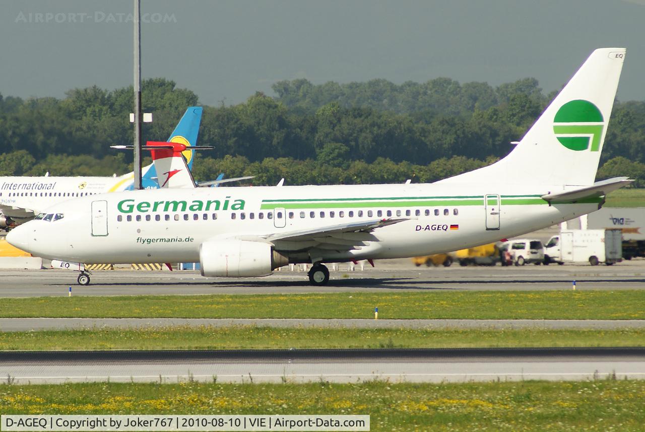 D-AGEQ, 1998 Boeing 737-75B C/N 28103, Germania