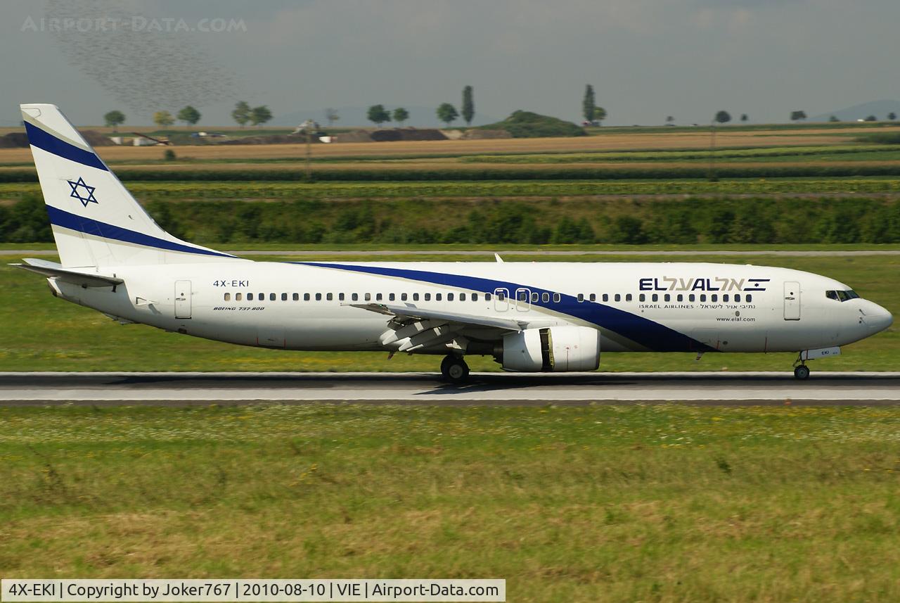 4X-EKI, 1999 Boeing 737-86N C/N 28587, El Al