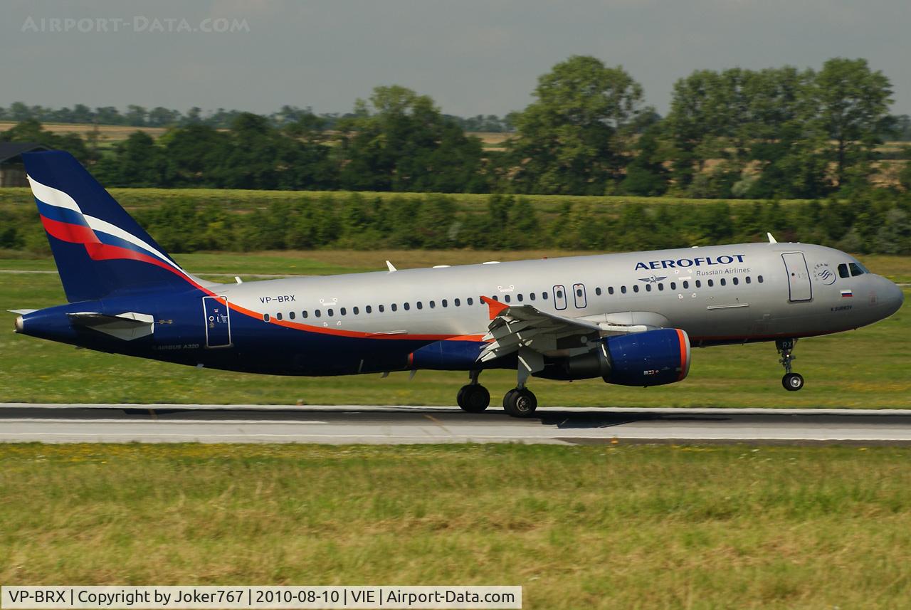 VP-BRX, 2007 Airbus A320-214 C/N 3063, Aeroflot