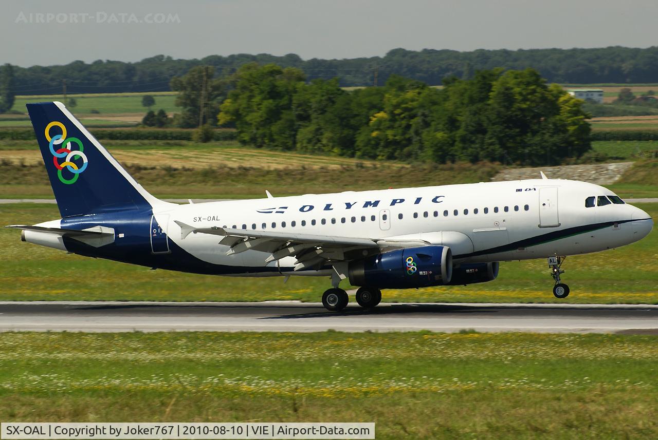 SX-OAL, 2007 Airbus A319-132 C/N 3252, Olympic Airlines