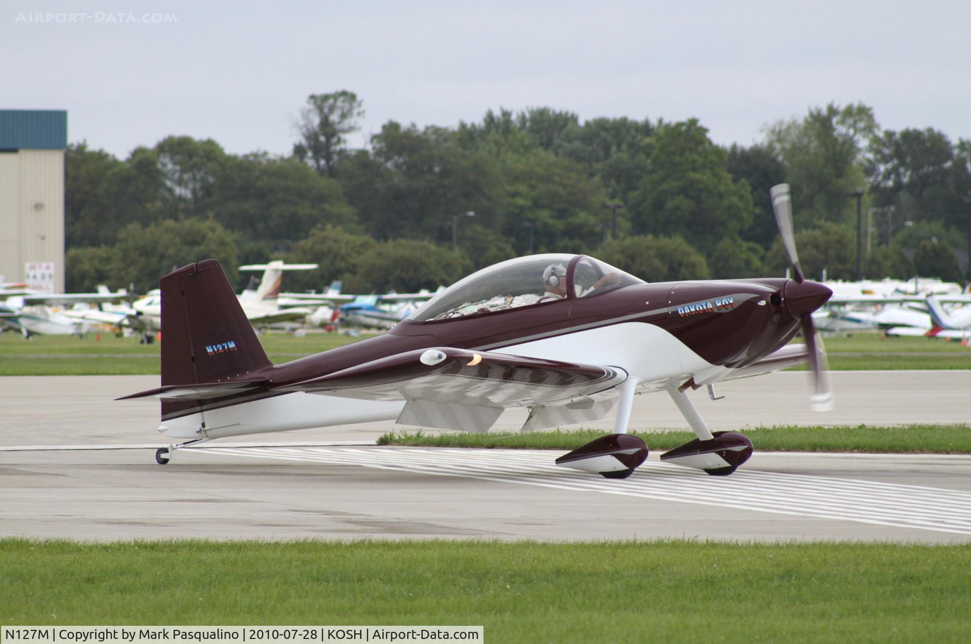 N127M, 2006 Vans RV-8 C/N 81608, RV-8