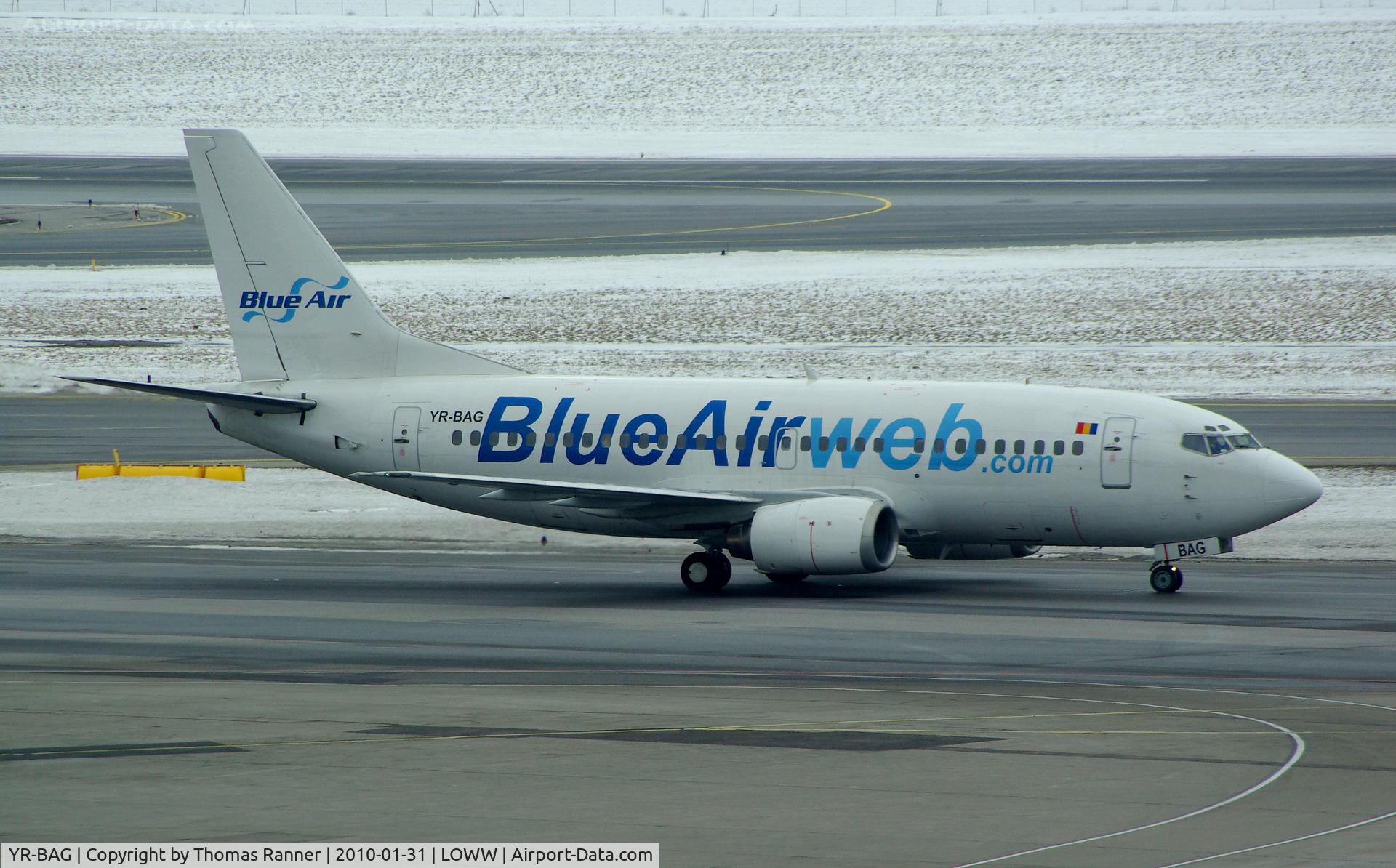 YR-BAG, 1990 Boeing 737-5L9 C/N 24778, Blue Air Boeing 737