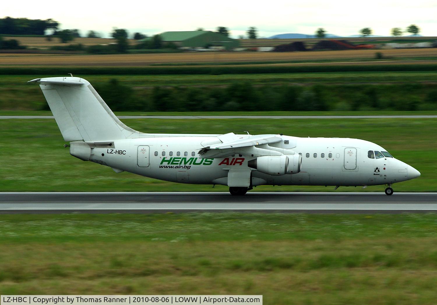 LZ-HBC, 1987 British Aerospace BAe.146-200 C/N E2093, Hemus Air BAe 146