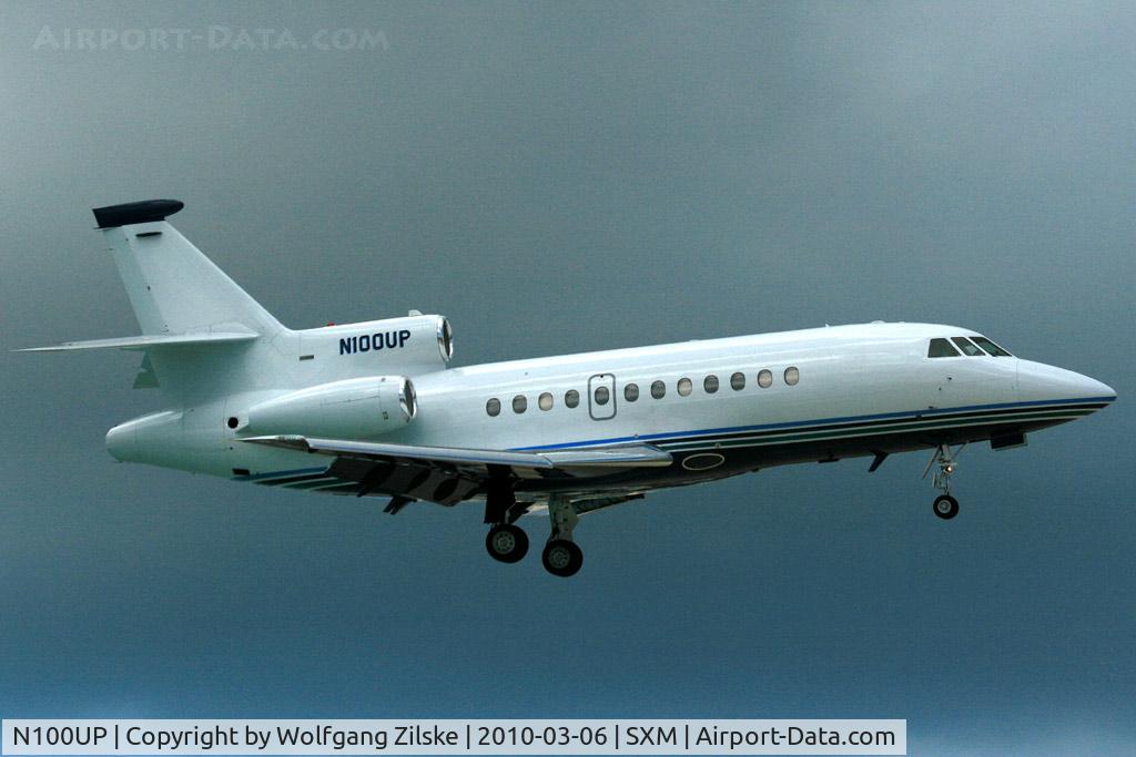 N100UP, 1988 Dassault Falcon 900 C/N 44, visitor