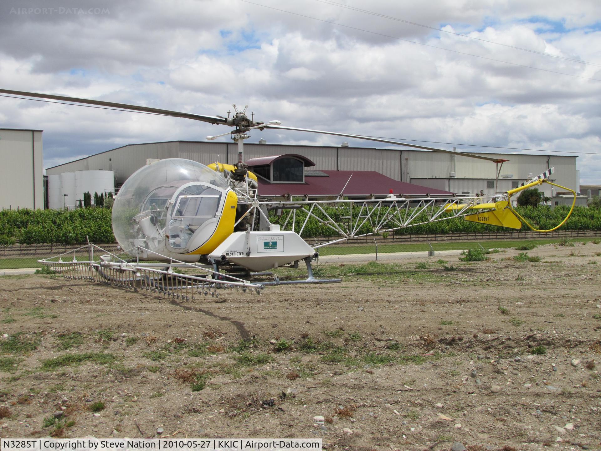 N3285T, 1969 Bell 47G-5 C/N 7964, 1969 Bell 47G-5 sprayer in old titles