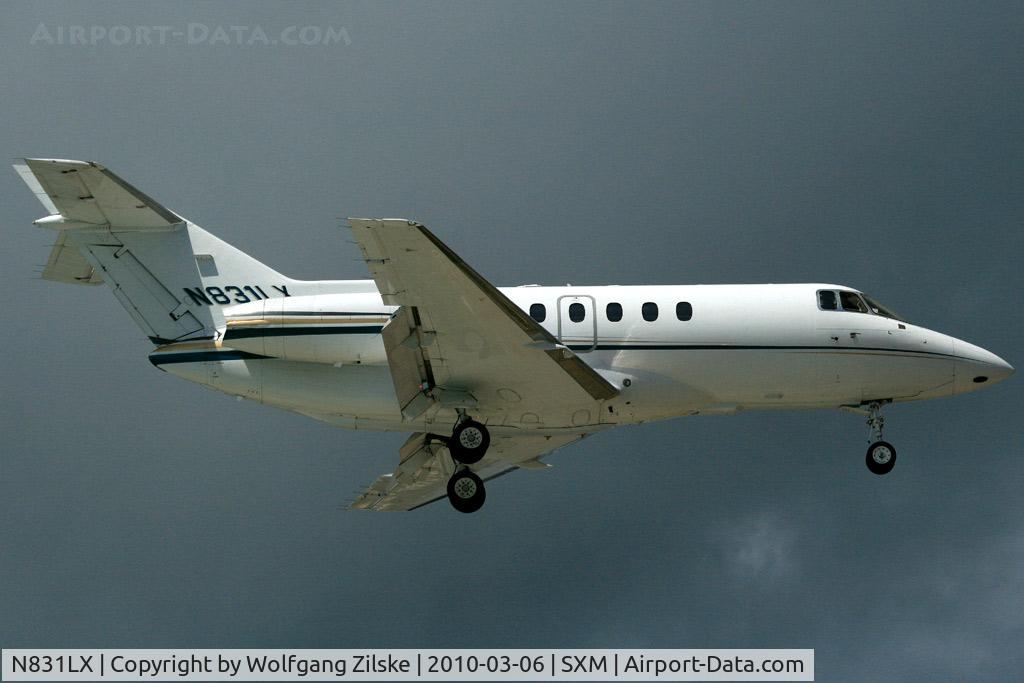 N831LX, 2000 Raytheon Hawker 800XP C/N 258510, visitor