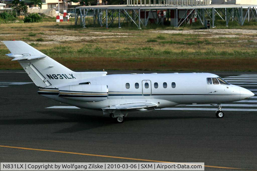N831LX, 2000 Raytheon Hawker 800XP C/N 258510, visitor