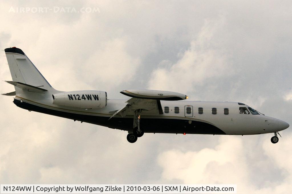 N124WW, 1980 Israel Aircraft Industries IAI-1124 Westwind C/N 201, visitor