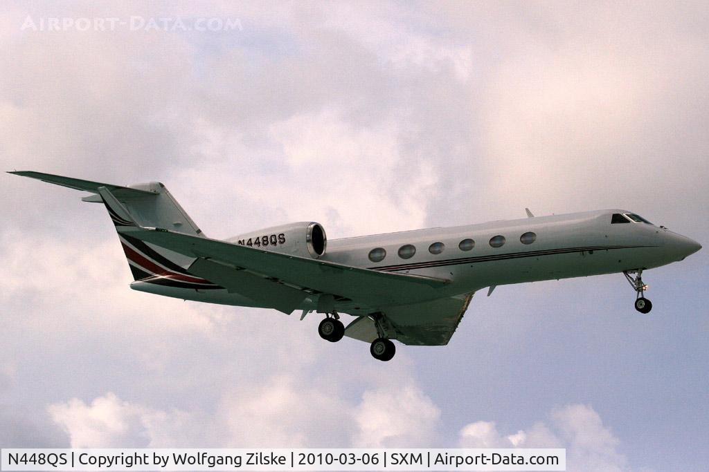N448QS, 2007 Gulfstream Aerospace GIV-X (G450) C/N 4100, visitor