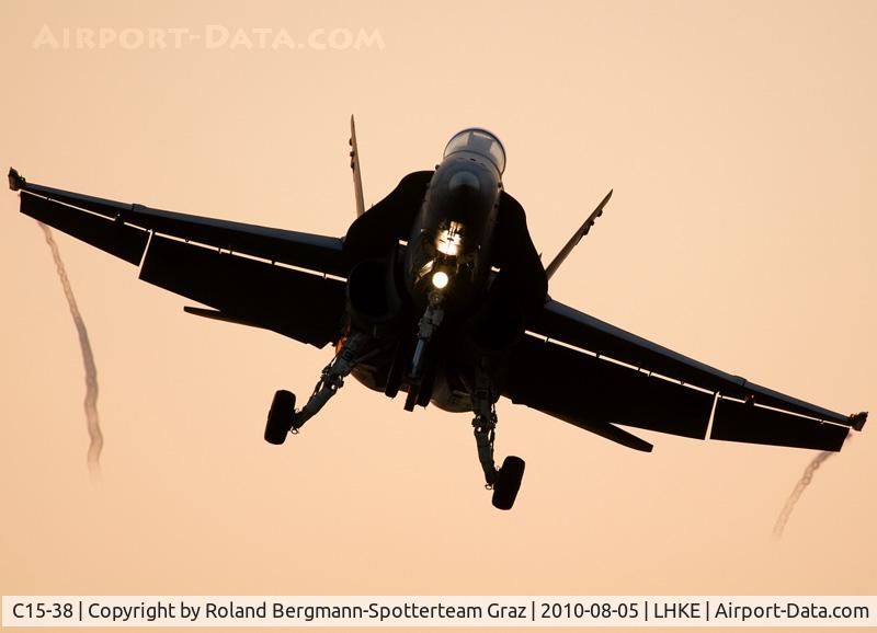 C15-38, McDonnell Douglas EF-18A Hornet C/N 0667/A543, McDonnell Douglas EF-18A(M) Hornet