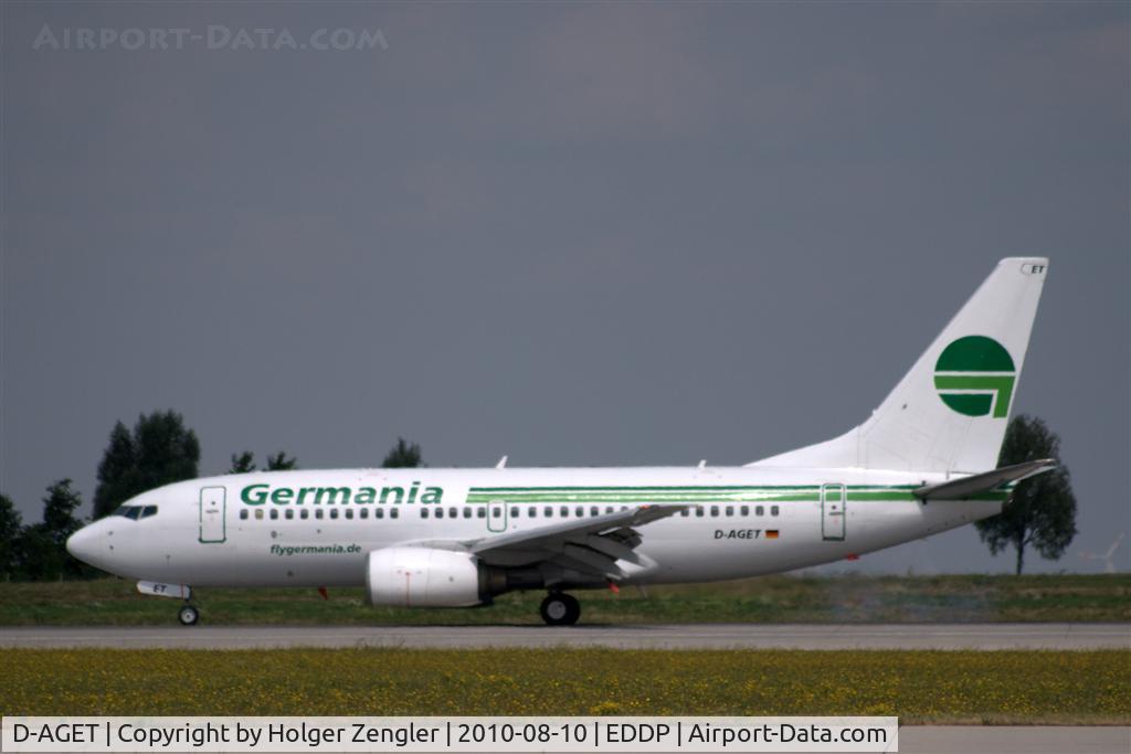 D-AGET, 1998 Boeing 737-75B C/N 28109, ST 2082 from Antalya/Turkey has arrived on 26R.