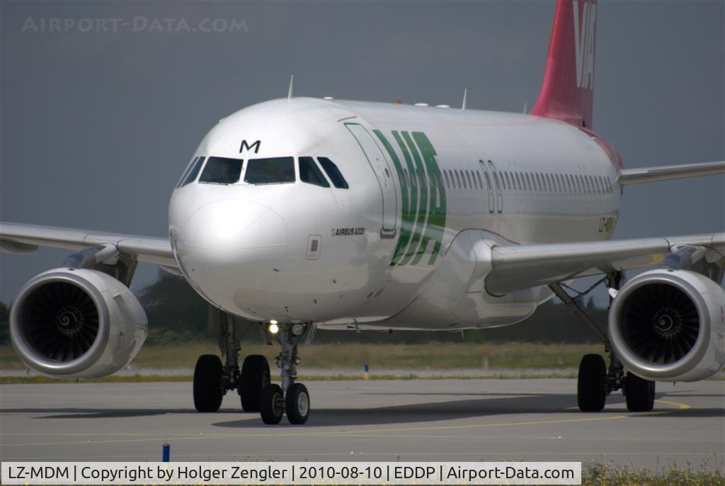 LZ-MDM, 2006 Airbus A320-214 C/N 2804, VIM201 from Burgas/Bulgaria has landed on 08L.