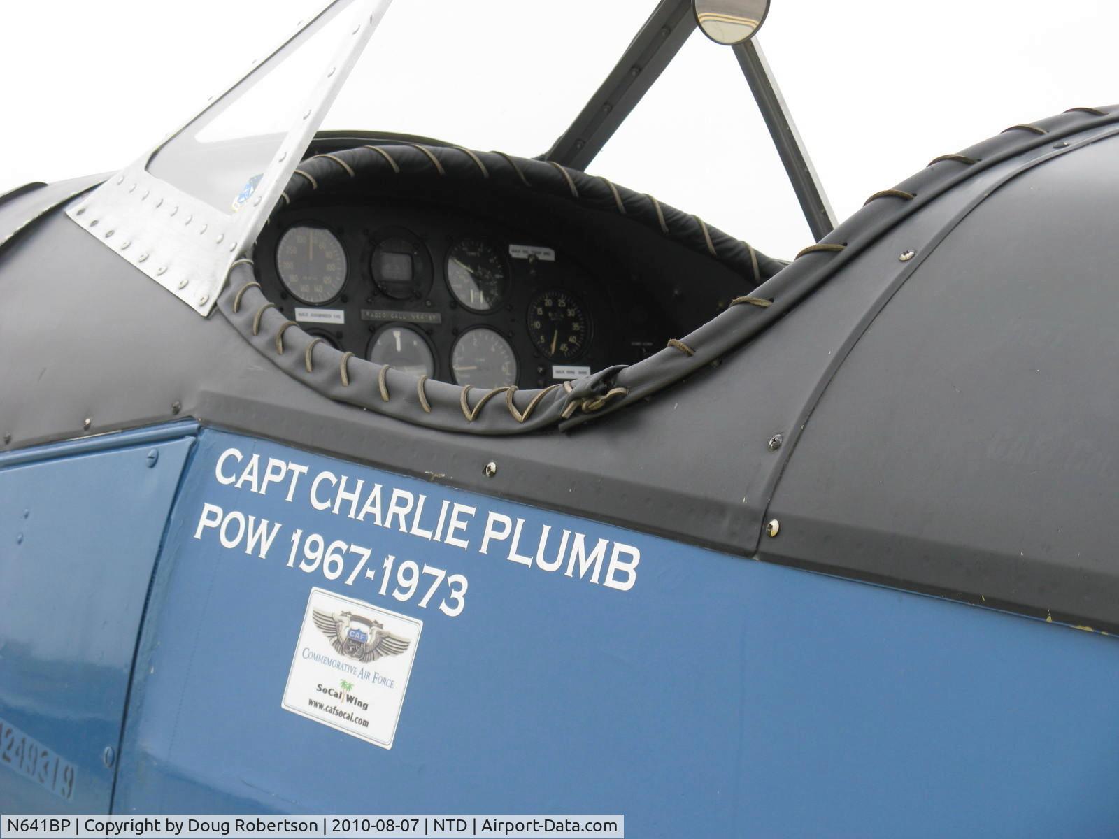 N641BP, Fairchild M-62A C/N 274HO, Fairchild M62A CORNELL as PT-19, Fairchild Ranger 6-440-5 200 Hp, front cockpit panel
