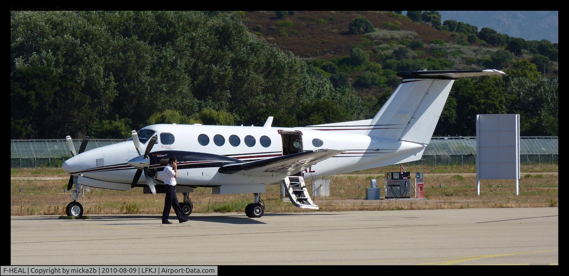 F-HEAL, 2006 Raytheon B200 Super King Air C/N BB-1928, Parked.