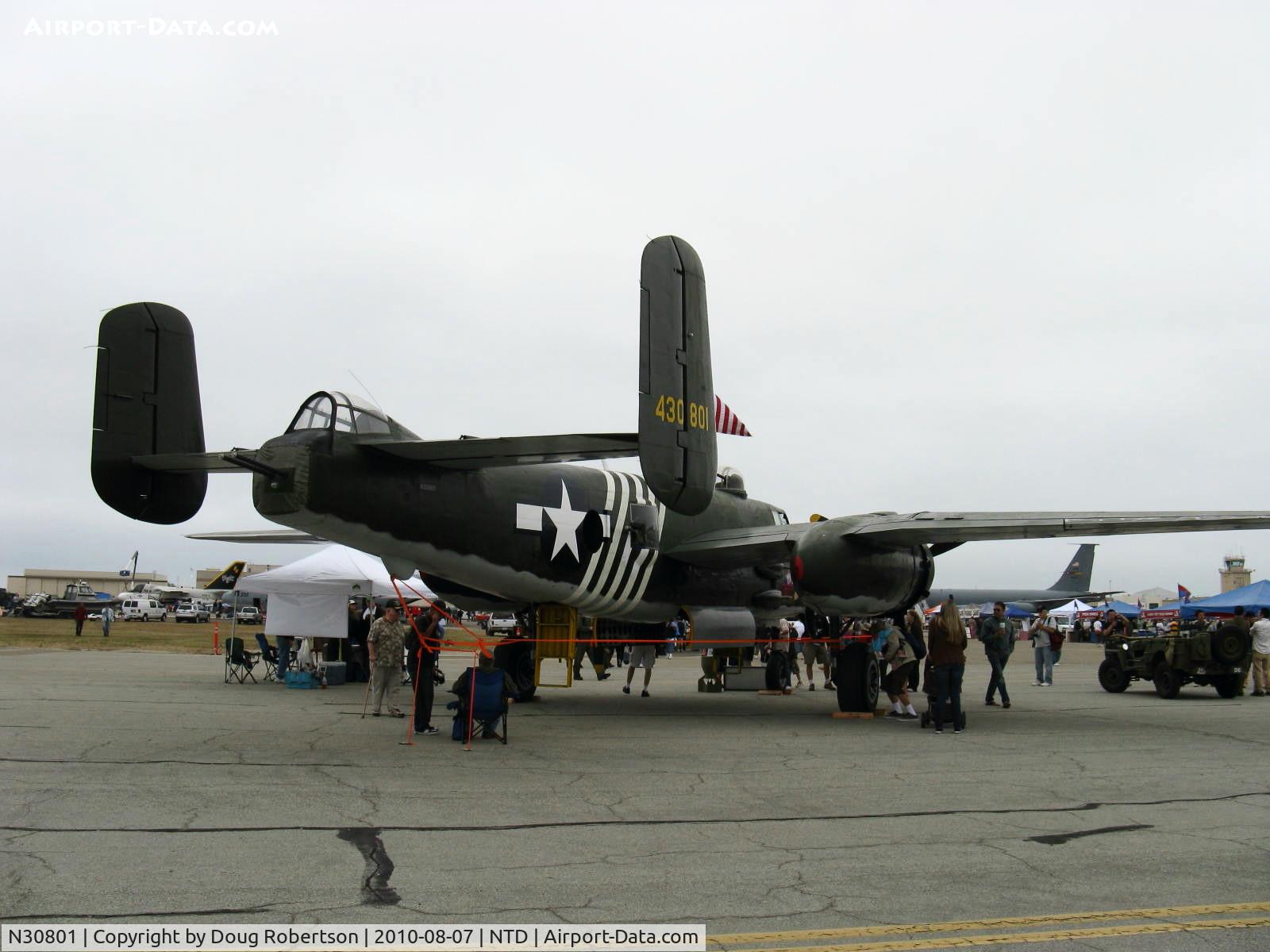 N30801, 1944 North American TB-25N Mitchell C/N 108-34076, 1944 North American TB-25N MITCHELL 'Executive Sweet', two Wright Cyclone R-2600s 1,700 Hp each