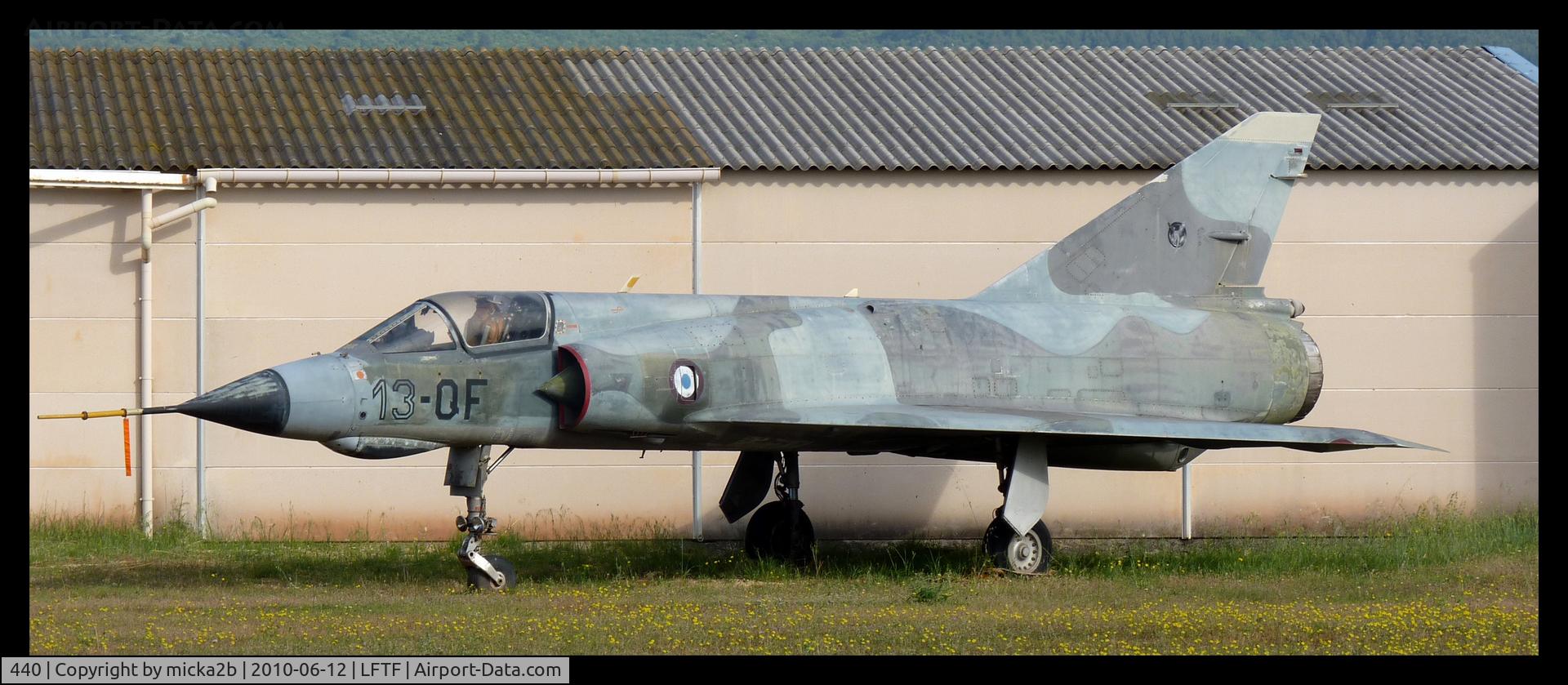440, Dassault Mirage IIIE C/N 440, Stored.