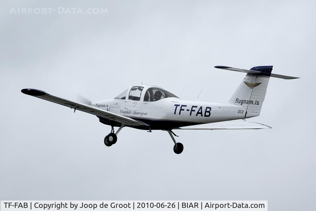 TF-FAB, Piper PA-38-112 Tomahawk Tomahawk C/N 38-78A0361, Flugskoli Akureyrar