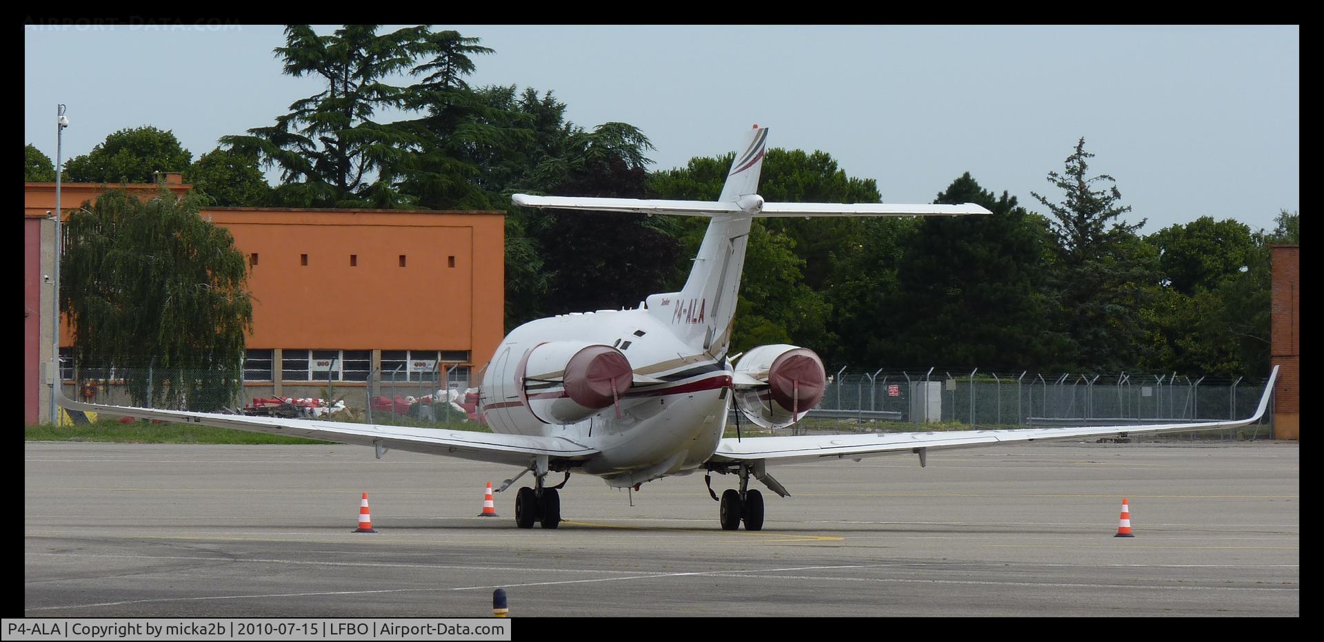 P4-ALA, 2007 Hawker Beechcraft 900XP C/N HA-0020, Parked.