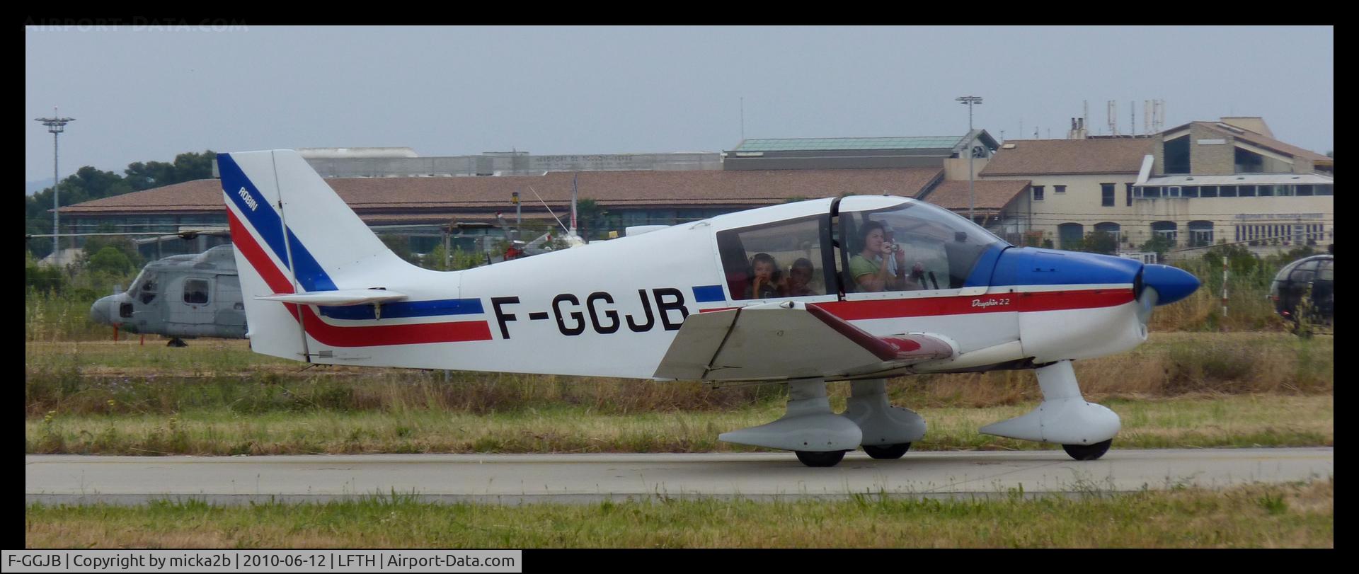 F-GGJB, Robin DR-400-120 C/N 1788, Arrival.