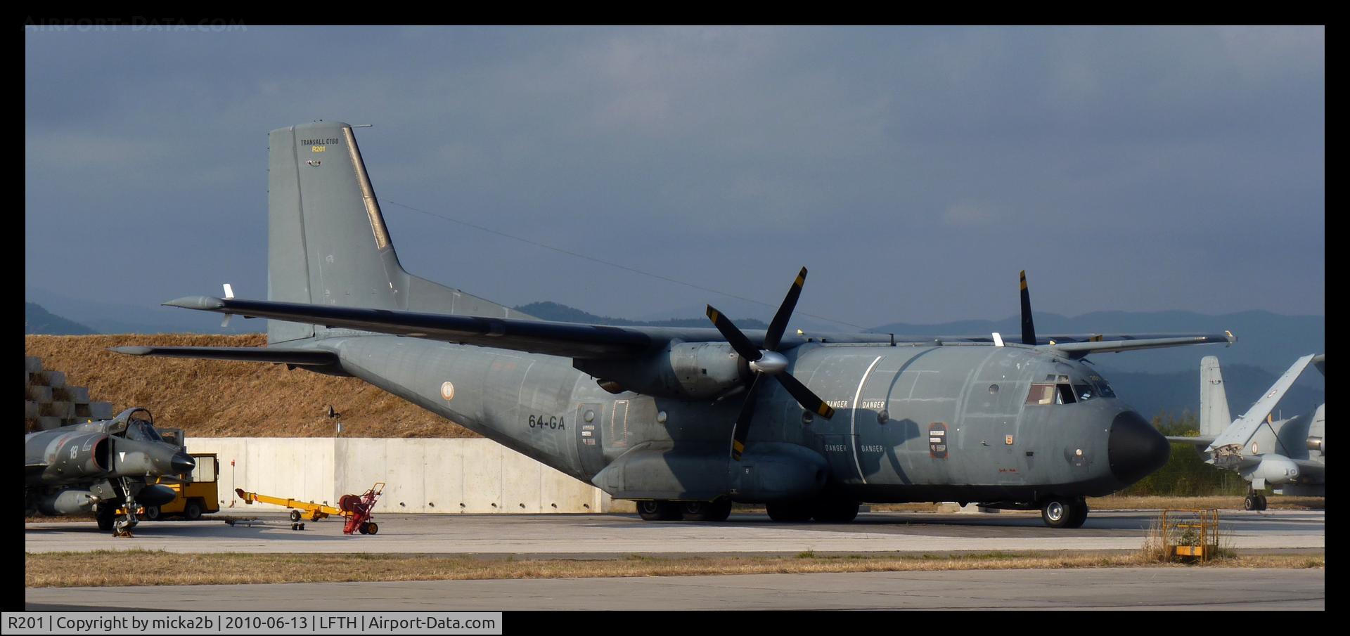 R201, Transall C-160R C/N 201, Parked.