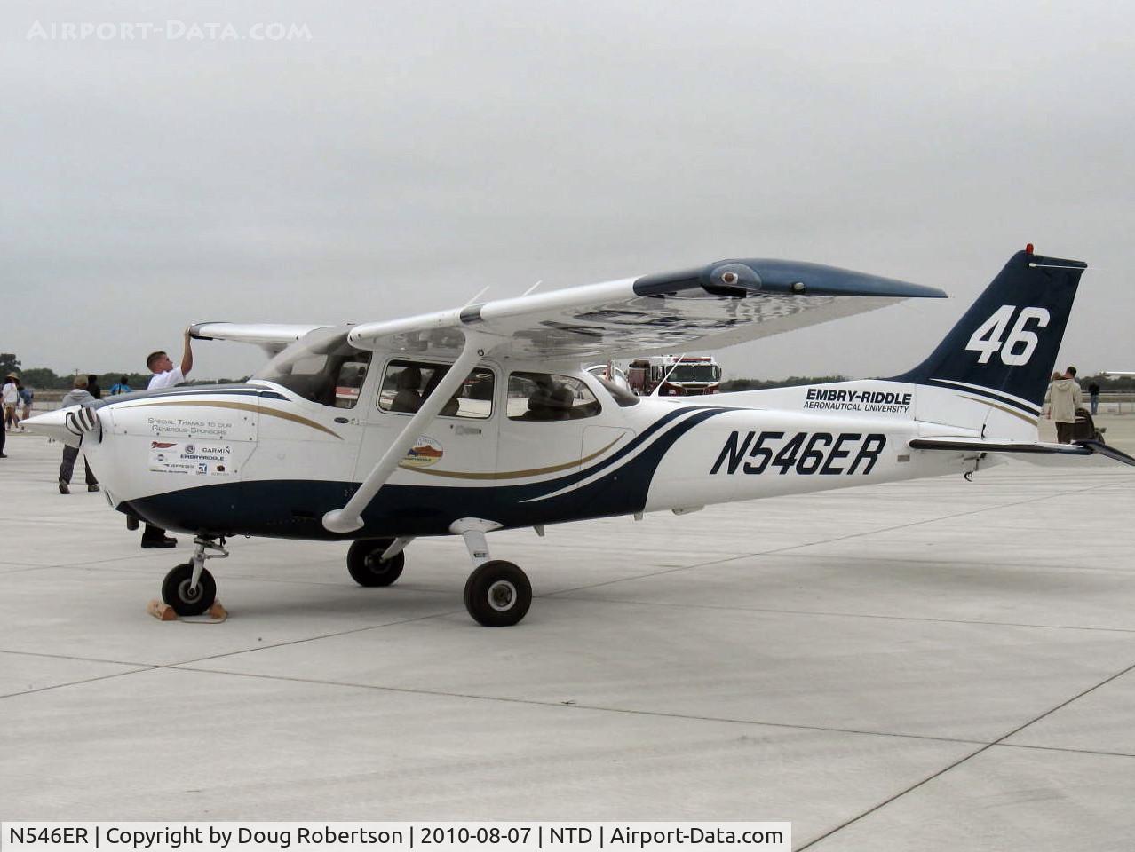 N546ER, 2007 Cessna 172S C/N 172S10575, 2007 Cessna 172S SKYHAWK SP II, Lycoming IO-360-L2A 180 Hp, CS prop. of Embry-Riddle Aeronautical University at NTD Point Mugu.