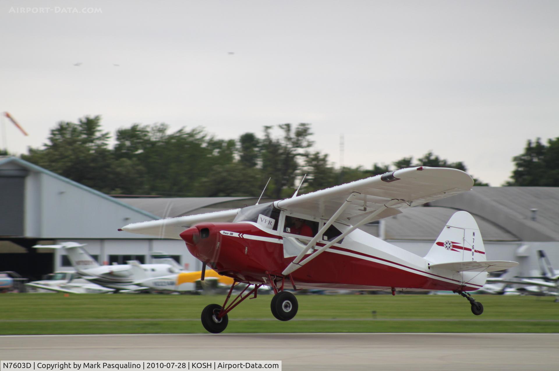 N7603D, 1957 Piper PA-22-150 C/N 22-5304, Piper PA-22-150