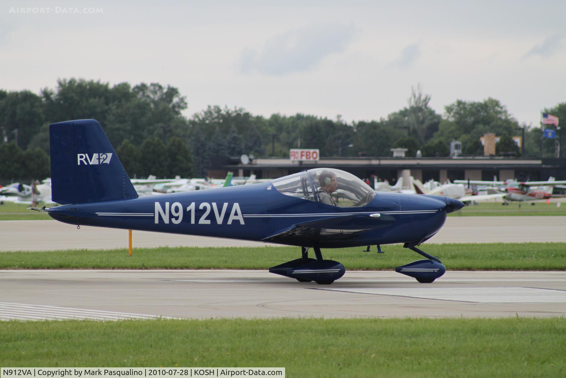 N912VA, 2006 Vans RV-12 C/N 1, RV-12