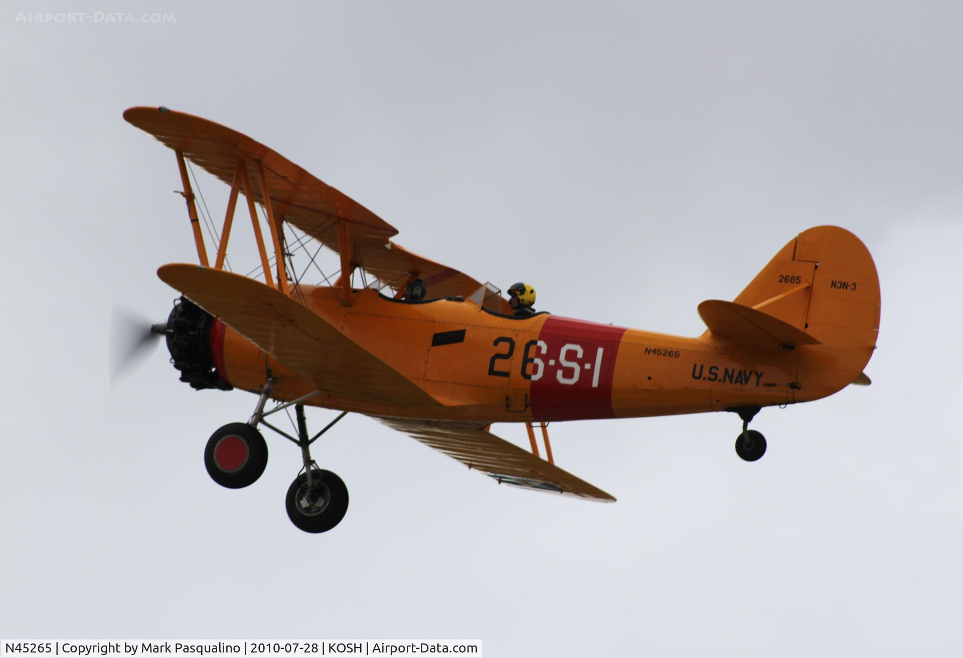 N45265, 1941 Naval Aircraft Factory N3N-3 C/N 2685, N3N-3