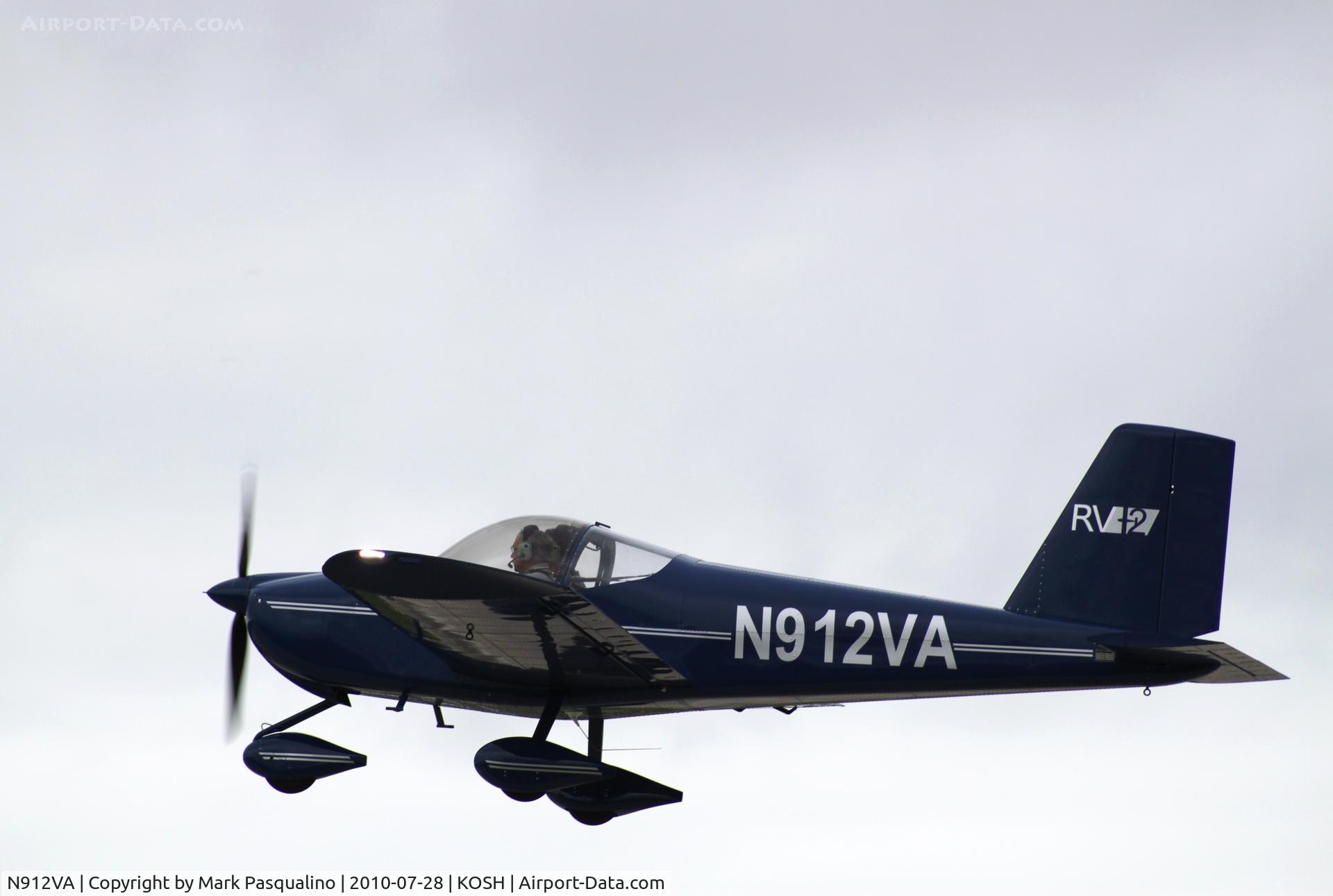N912VA, 2006 Vans RV-12 C/N 1, RV-12