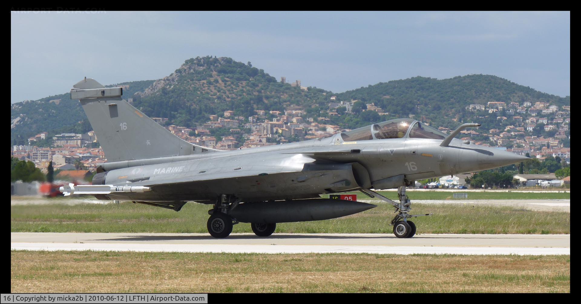 16, Dassault Rafale M C/N 16, Arrival after Airshow.