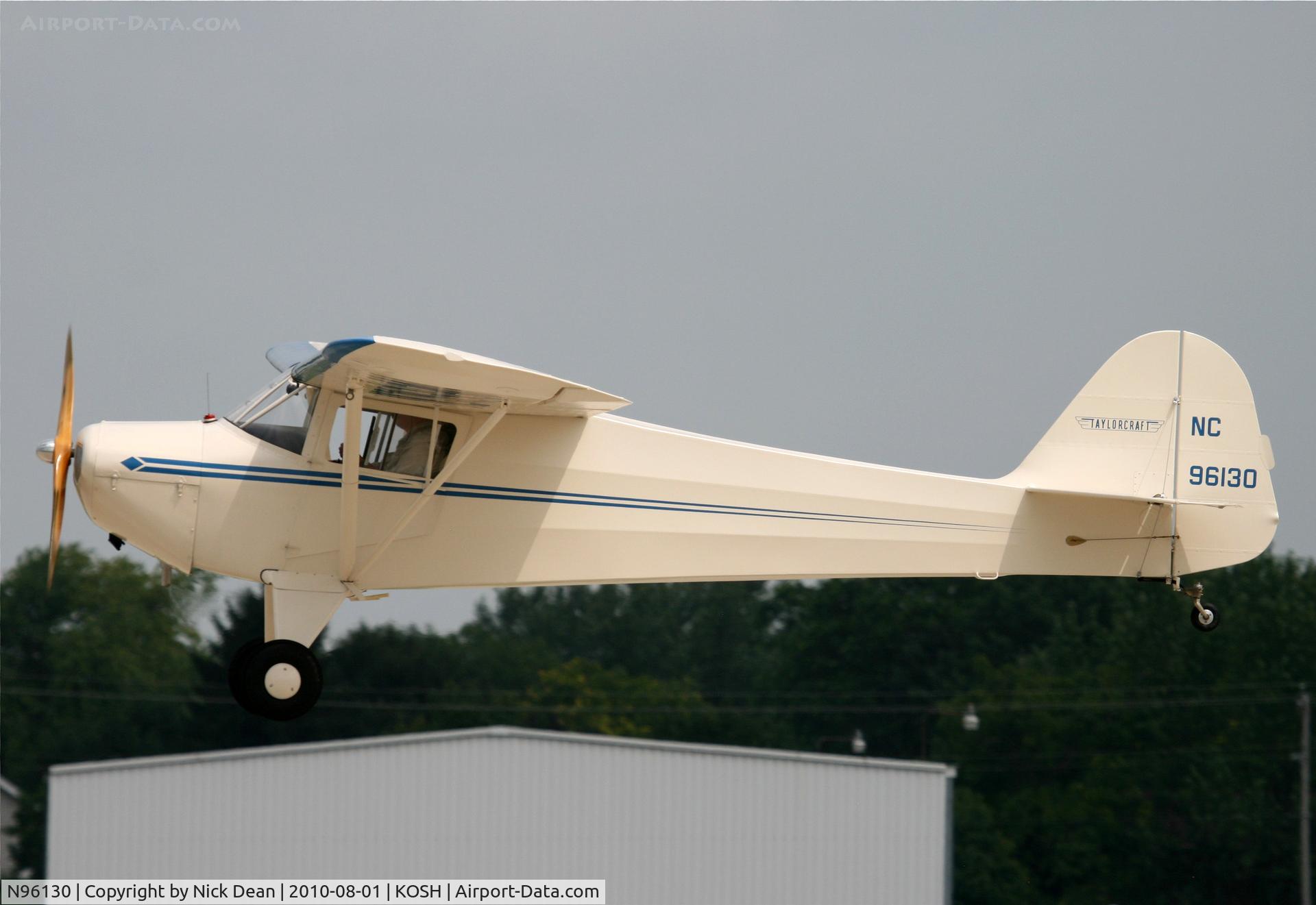 N96130, 1946 Taylorcraft BC12-D C/N 8430, KOSH