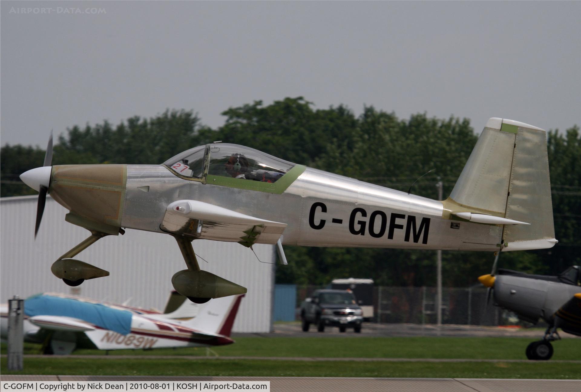 C-GOFM, 2008 Vans RV-9A C/N 90600, KOSH