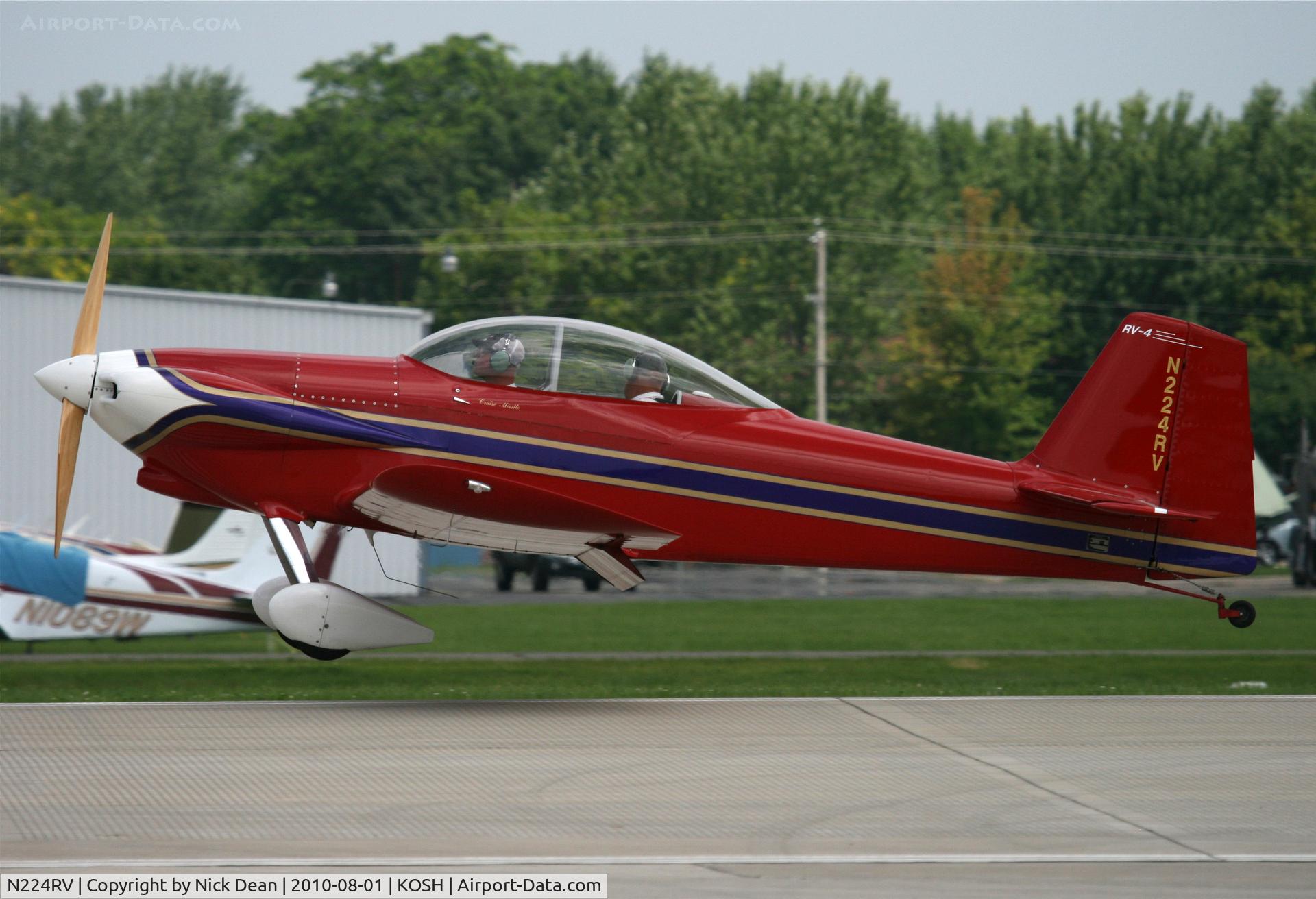 N224RV, 1999 Vans RV-4 C/N 1779, KOSH