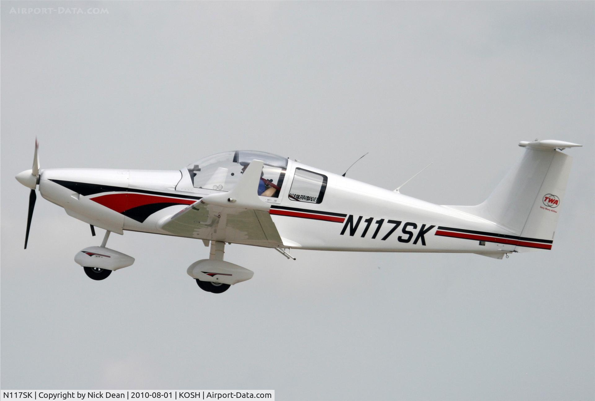N117SK, 2007 Dova DV-1 Skylark C/N 07/05, KOSH