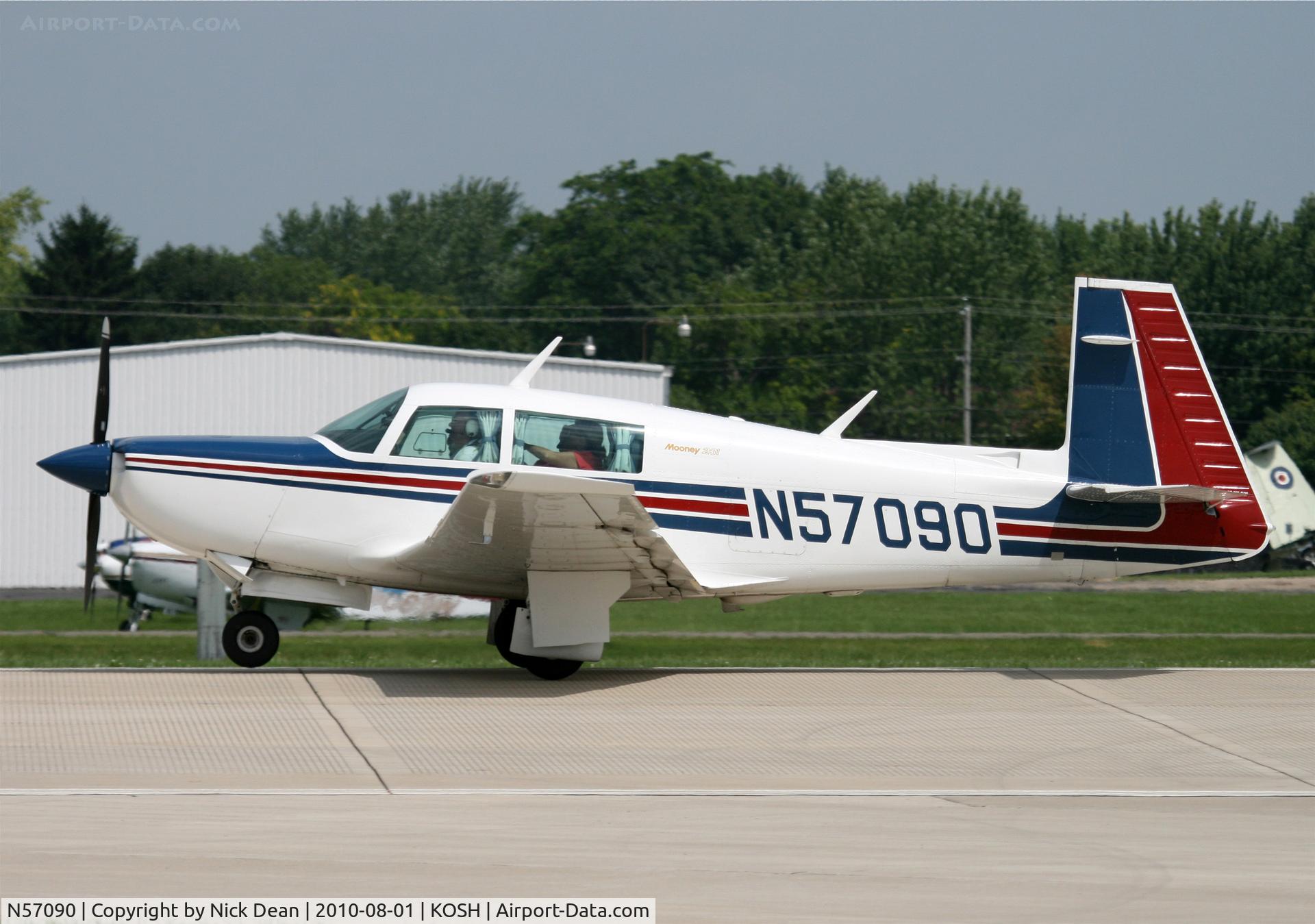 N57090, 1983 Mooney M20K C/N 25-0786, KOSH