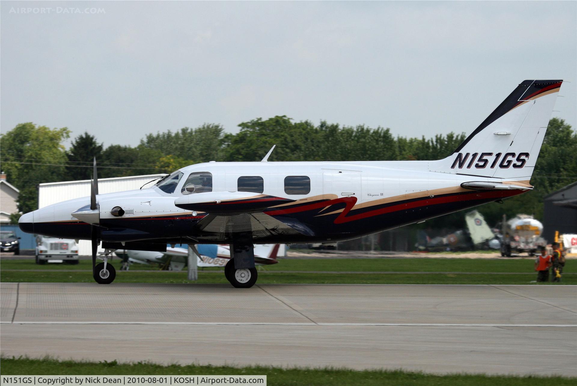 N151GS, 1979 Piper PA-31T Cheyenne C/N 31T-8020024, KOSH
